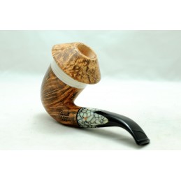 Briar pipe Paronelli CALABASH bent grade *** handmade