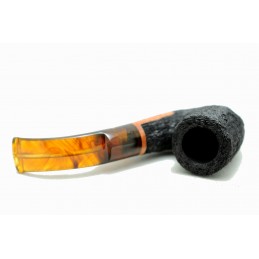 Briar pipe Paronelli hungarian bent rusticated handmade