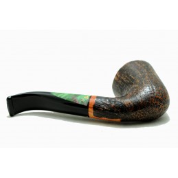 Briar pipe Paronelli bent sandblast handmade