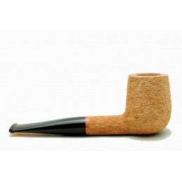 Briar pipe Paronelli billiard 9mm rusticated natural handmade