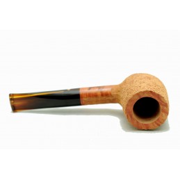 Briar pipe Paronelli billiard 9mm rusticated natural handmade