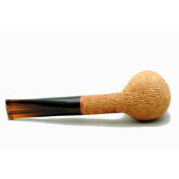 Briar pipe Paronelli billiard 9mm rusticated natural handmade