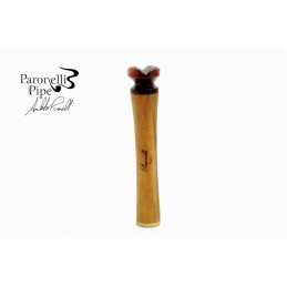 Pipe tamper two section Paronelli olive wood handmade