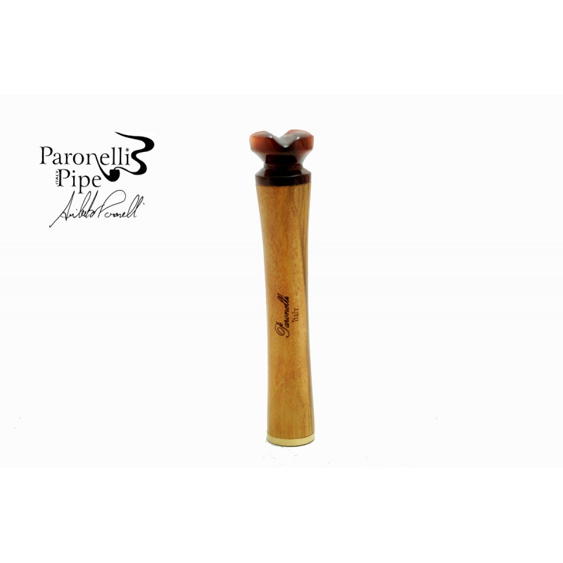 Pipe tamper two section Paronelli olive wood handmade