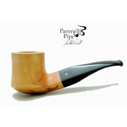 Olive wood pipe Paronelli freehand handmade