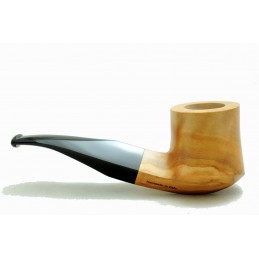 Olive wood pipe Paronelli freehand handmade