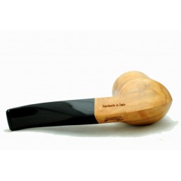 Olive wood pipe Paronelli freehand handmade