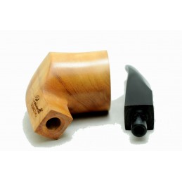 Olive wood pipe Paronelli freehand handmade