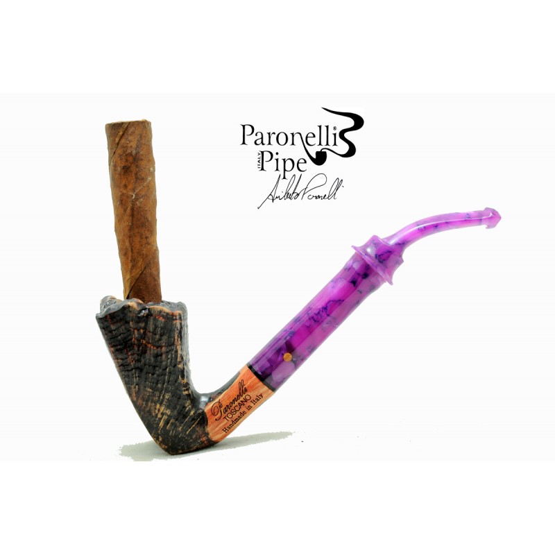 Briar pipe Paronelli Toscano sandblast handmade