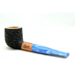 Briar pipe Paronelli pot 9mm rusticated handmade