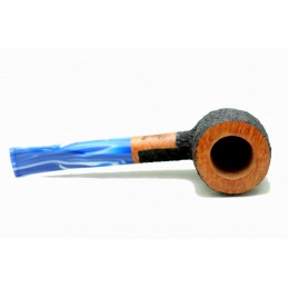 Briar pipe Paronelli pot 9mm rusticated handmade