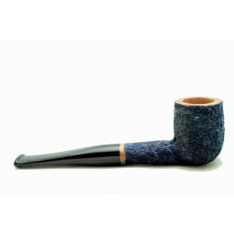 Kit my first briar pipe Paronelli billiard rusticated night blue