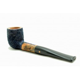 Kit my first briar pipe Paronelli billiard rusticated night blue