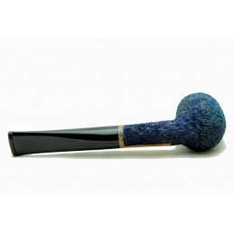 Kit my first briar pipe Paronelli billiard rusticated night blue