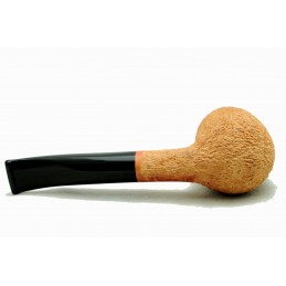 Briar pipe Paronelli half bent rusticated natural handmade