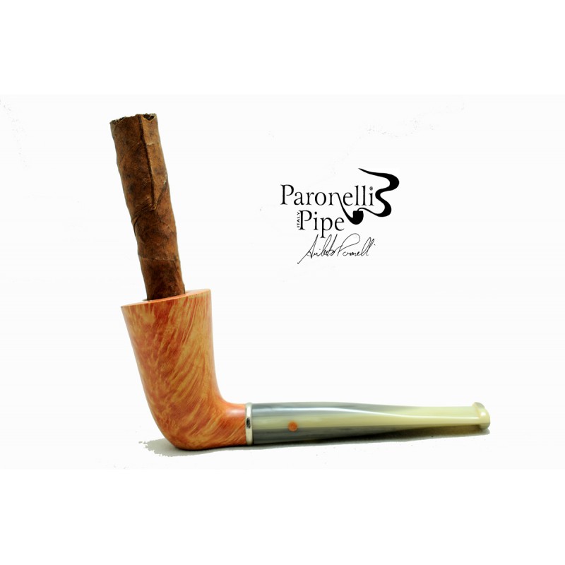 Briar pipe Paronelli Toscano straight grain handmade