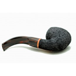 Briar pipe Paronelli bent oom paul rusticated handmade