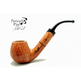 Briar pipe Paronelli bent handmade