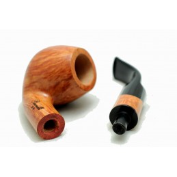 Briar pipe Paronelli bent handmade