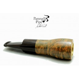 Briar pipe Paronelli SPINNLINE calabash reverse blue contrast