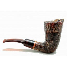 Briar pipe Paronelli CALABASH sandblast handmade