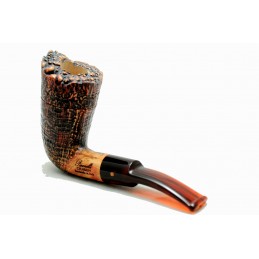 Briar pipe Paronelli CALABASH sandblast handmade