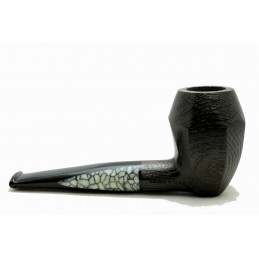 Bog Oak 5000 years pipe Paronelli freehand handmade