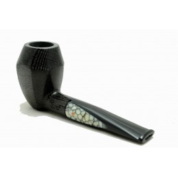 Bog Oak 5000 years pipe Paronelli freehand handmade