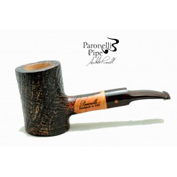 Briar pipe Paronelli poker sandblast handmade