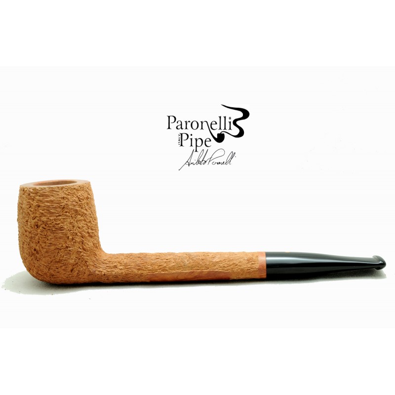 Briar pipe Paronelli canadian rusticated natural handmade