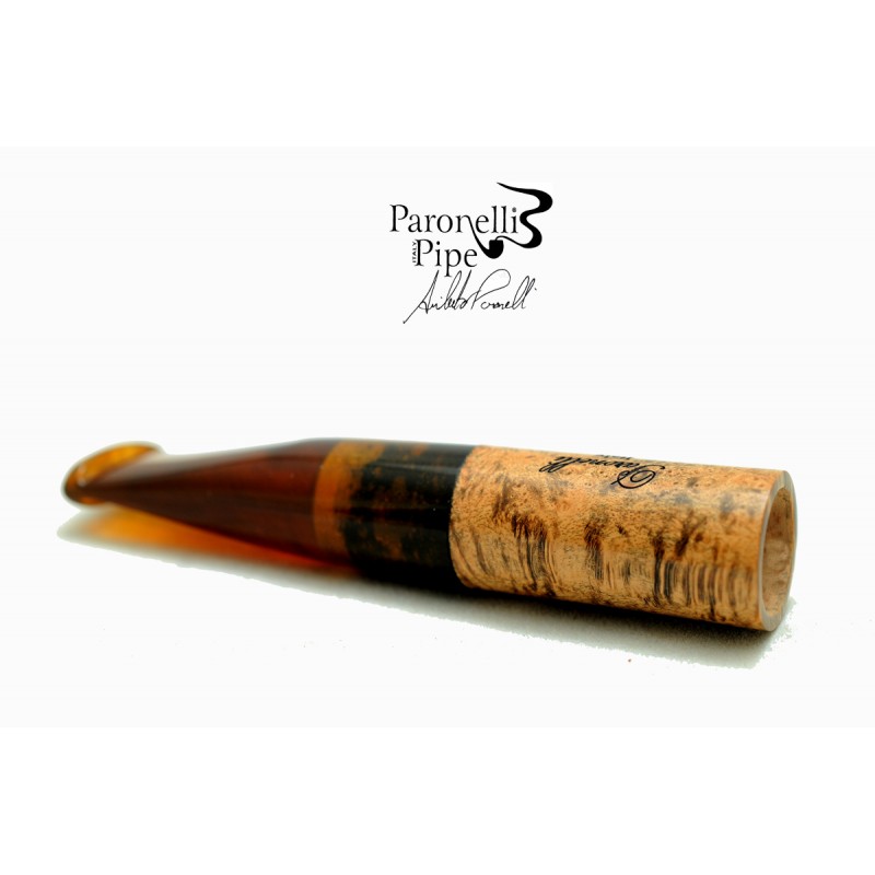 Briar tuscany cigar holder Paronelli 9mm filter handmade