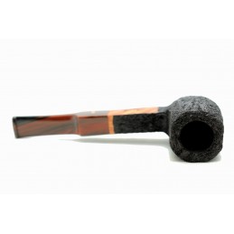 Briar pipe Paronelli billiard panel rusticated handmade