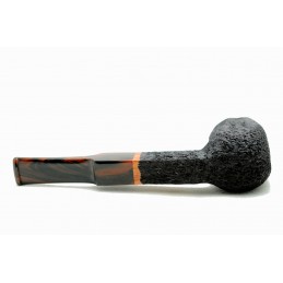 Briar pipe Paronelli billiard panel rusticated handmade