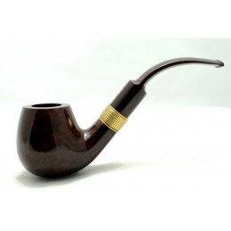 Dunhill pipe Chestnut 5213 gold ring year 1991 by Paronelli Pipe