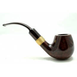 Dunhill pipe Chestnut 5213 gold ring year 1991 by Paronelli Pipe