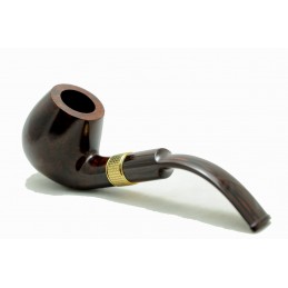 Dunhill pipe Chestnut 5213 gold ring year 1991 by Paronelli Pipe