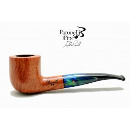 Briar pipe Paronelli half bent handmade