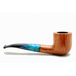 Briar pipe Paronelli half bent handmade