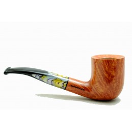 Briar pipe Paronelli half bent handmade