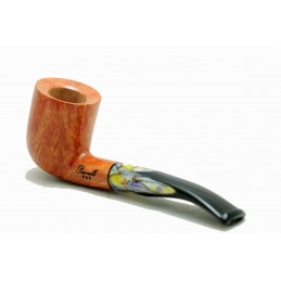 Briar pipe Paronelli half bent handmade