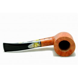 Briar pipe Paronelli half bent handmade