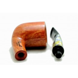 Briar pipe Paronelli half bent handmade