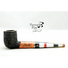 Kit my first briar pipe Paronelli billiard rusticated