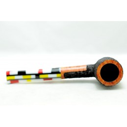 Kit my first briar pipe Paronelli billiard rusticated