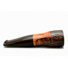 Briar pipe Paronelli SPINNLINE calabash reverse sandblast dark