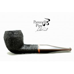 Briar pipe Paronelli bulldog rusticated handmade