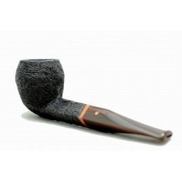 Briar pipe Paronelli bulldog rusticated handmade