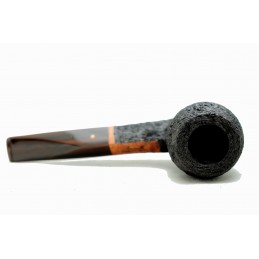 Briar pipe Paronelli bulldog rusticated handmade