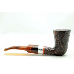 Briar pipe Paronelli freehand sandblast handmade