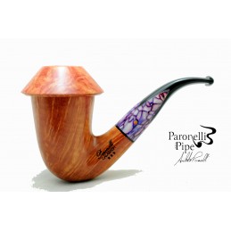 Briar pipe Paronelli CALABASH bent grade *** handmade